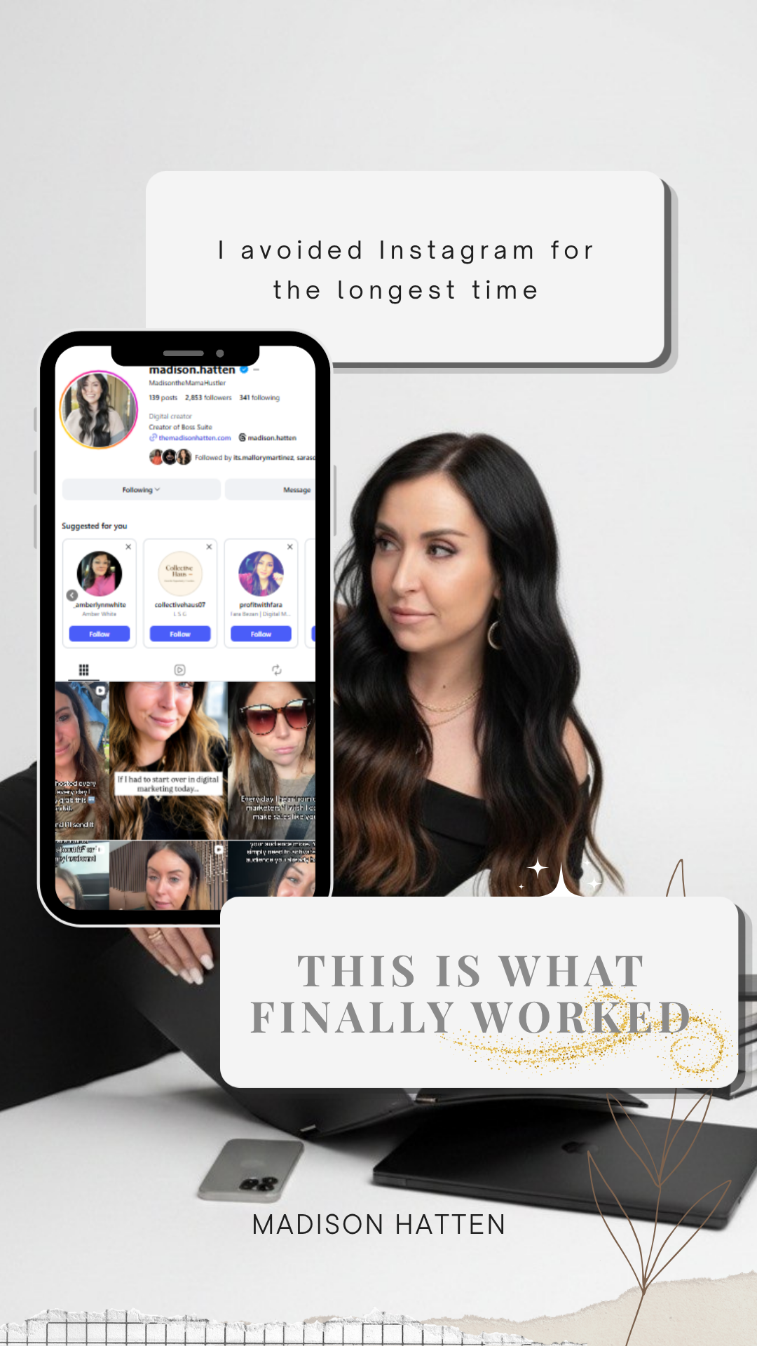 This is what finally worked — Madison Hatten